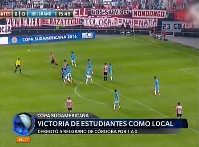 Estudiantes venció a Gremio por la ida de los octavos de la Copa Libertadores
