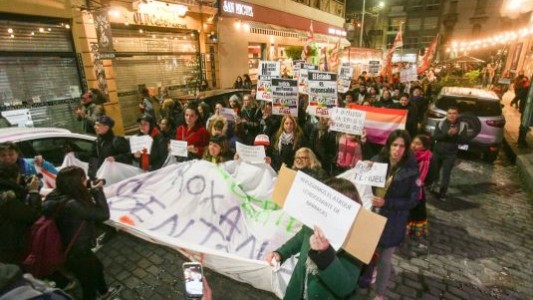 Realizaron una marcha para pedir justicia por las tres mujeres asesinadas en un incendio en Barracas