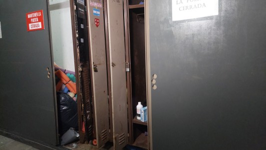 Robaron y defecaron en el club Rivadavia Juniors: un detenido