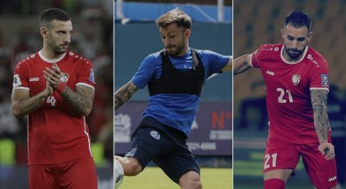 Tres jugadores argentinos fueron convocados por la Selección de Siria