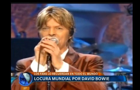 Locura mundial por David Bowie