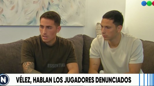 Los jugadores de Vélez denunciados por abuso rompieron el silencio: "No drogamos a nadie, no obligamos a nadie"