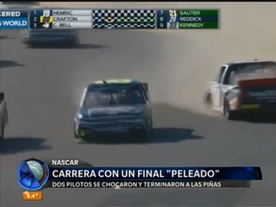 Una carrera con final "peleado"