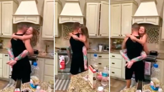 Polémica por un video de un padre y su hija bailando mientras hacían el desayuno