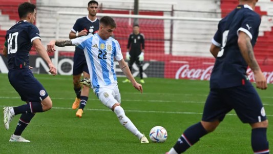 La Sub 23 aplastó a Paraguay con una goleada 4 a 0