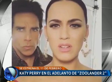 Katy Perry en el adelanto de Zoolander 2
