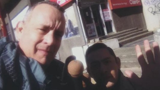 Tom Hanks visitó Chile y revolucionó Punta Arenas