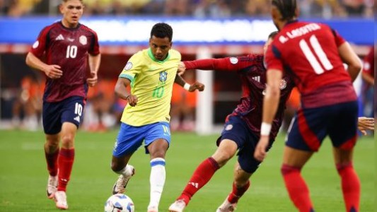 Flojo debut de Brasil en la Copa América: apenas pudo empatar 0 a 0 frente a Costa Rica