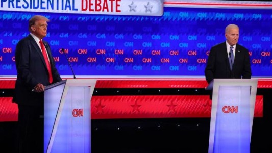 Duro debate entre Biden y Trump: cruces por inmigración, el aborto y la guerra en Ucrania