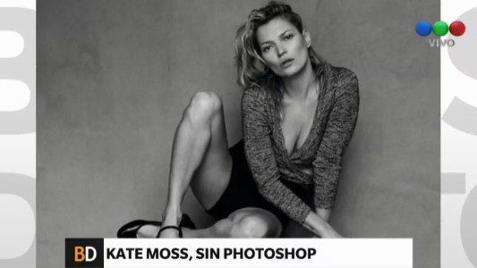 Kate Moss, sin photoshop