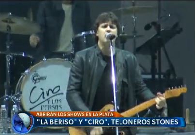 La Beriso y Ciro, los teloneros de los Stones