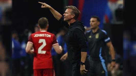 “No nos echaremos atrás": el DT de Canadá desafía a la Selección Argentina