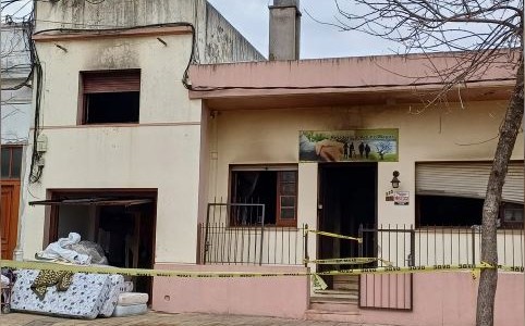 Tragedia en Uruguay: diez personas murieron al incendiarse un geriátrico