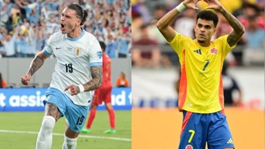 Uruguay y Colombia se miden por un lugar en la final de la Copa América