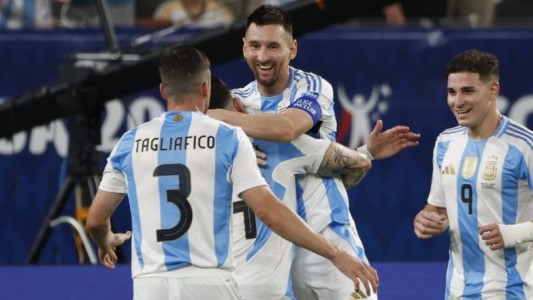 Con Messi y Di María de arranque, Argentina buscará el pase a la final de la Copa América ante Canadá
