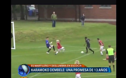 Karamoko, una promesa de 13 años
