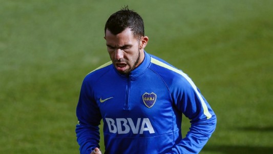 Tevez padece sinovitis en la rodilla izquierda y no jugaría el domingo frente a Olimpia