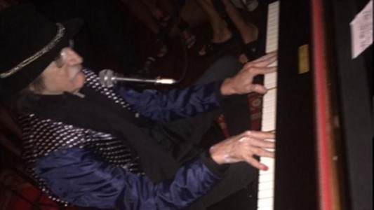 Una noche de lujo: Charly García tocó para Ron Wood y Mick Jagger