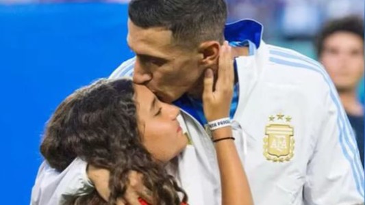 La emotiva carta de la hija de Di María: “Para mi corazón siempre vas a ser el mejor padre y jugador del mundo”
