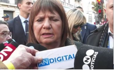 Bullrich afirmó que “está absolutamente probada” la autoría del atentado a la AMIA