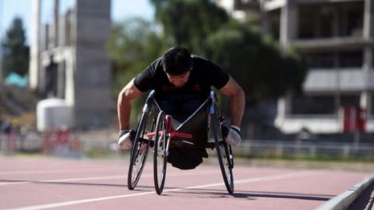 Un paratleta mendocino se la juega en la búsqueda de un récord Guinness