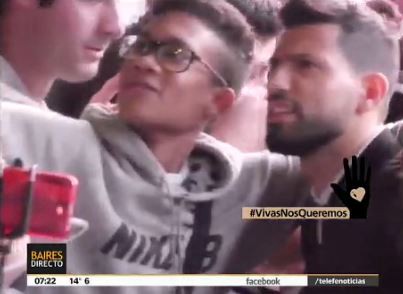 "Vas a ver el Mundial por la tele", le  dijeron al "Kun" Agüero en España