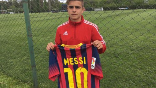 El otro Messi de Newell´s: se llama Joaquín y tiene 14 años