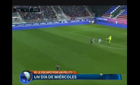 Un día de miércoles: pifia y patada en la cara