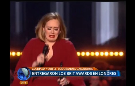 Coldplay y Adele, los grandes ganadores en los Brit Awards