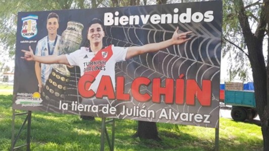 Calchín: el club que vio nacer a Julián Álvarez recibirá una cifra millonaria con el pase al Atlético de Madrid