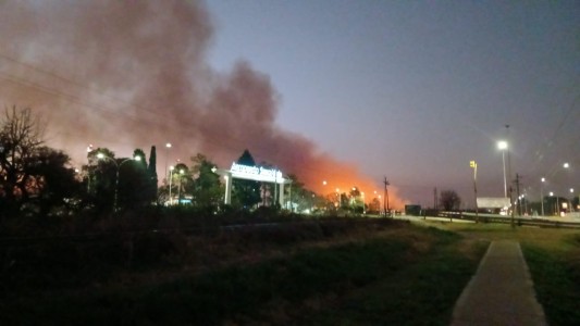 Santa Fe: por las quemas, cerraron el Aeropuerto de Sauce Viejo