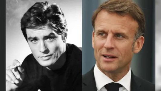 “Era un monumento francés”: la emotiva despedida de Macron a Alain Delon