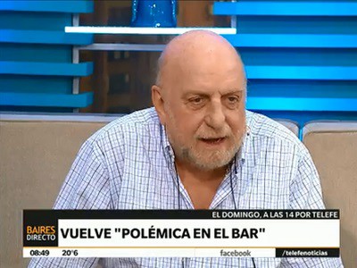 Horacio Pagani en "Polémica en el Bar": "voy a discutir contra todos"