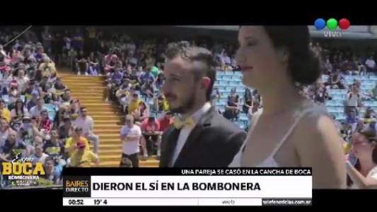 Dieron el sí en la Bombonera