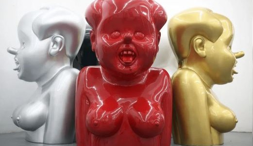 Detuvieron a un artista chino que confeccionaba esculturas satíricas contra el dictador Mao