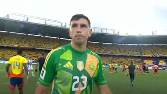 El camarógrafo agredido por el Dibu: "Me dio rabia"