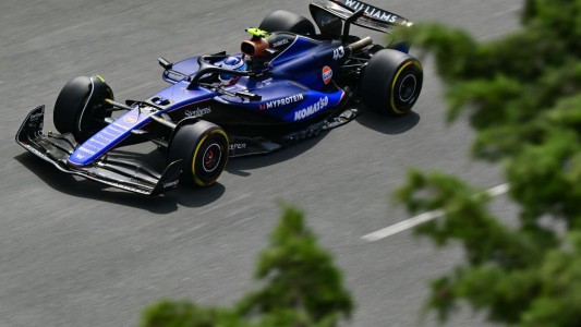 Tras el choque, Colapinto dio vuelta la página y mejoró su tiempo en la segunda práctica libre