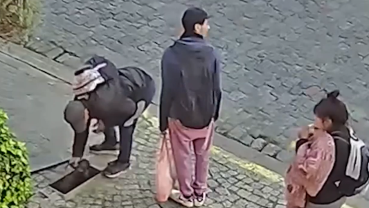 Video: así se roban los medidores de agua