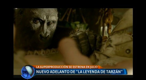 Te presentamos un nuevo adelanto de "La Leyenda de Tarzán"