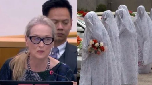 La denuncia de Meryl Streep ante la ONU: "Una ardilla tiene más derechos que una niña en Afganistán"