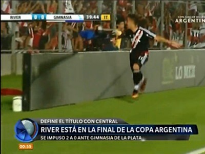Copa Argentina: River le ganó a Gimnasia y está en la final con Central