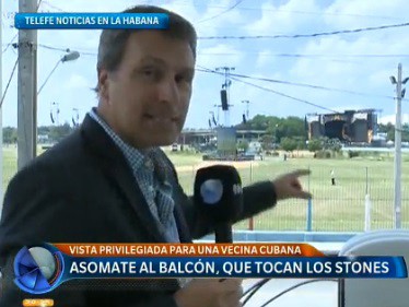 Telefe Noticias en Cuba: todo listo para el show de los Rolling Stones