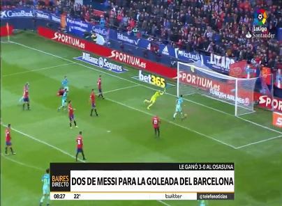 Messi volvió a ser la llave de Barcelona