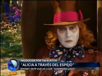 Un anticipo de "Alicia a través del espejo"