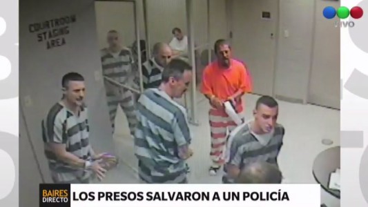 Un guardiacárcel sufrió un ataque cardíaco y lo salvaron los presos