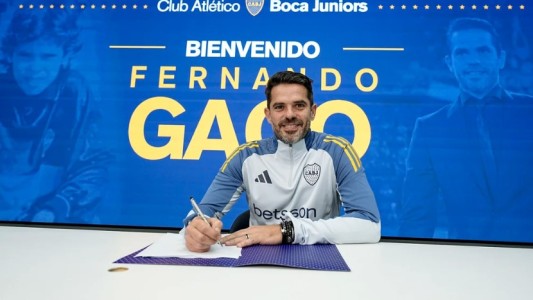 Fernando Gago fue presentado como DT de Boca: "Tengo muchas ganas de lograr algo importante"