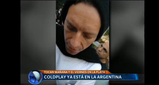 Separados pero muy juntos: Chris Martin y Gwyneth Paltrow pasean por la Argentina