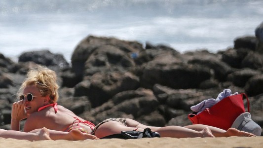 Britney Spears en bikini hot y sin Photoshop