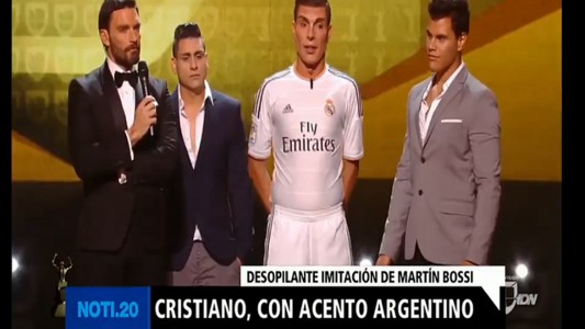 ¿Cristiano pateó en chancletas?
