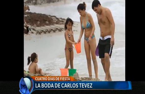 Los detalles de la boda de Carlos Tevez